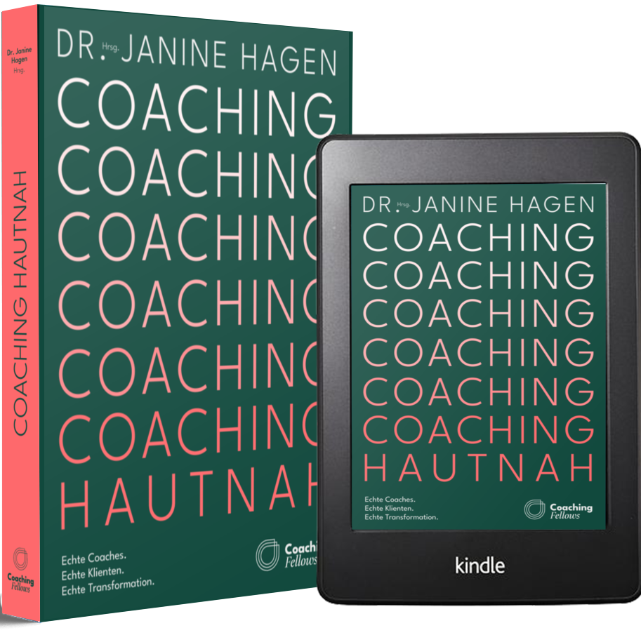 Coaching hautnah_Mockup Buch und Tablet Buch Coaching Hautnah
